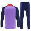 Liverpool Purple Version Felpe da Allenamento Quarto-Zip 2023-24 per Uomo